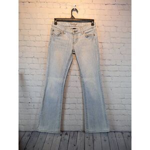 Amethyst Low-Rise flare jeans size 9